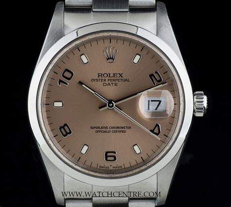 rolex date salmon